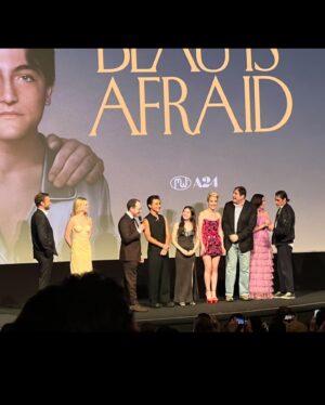Julia Antonelli Instagram - I’ve been waiting for this night for such a long time and could not be more thankful to be a part of this film ♥️ Thank you thank you thank you @a24 @beauisafraid 

Images by @gettyimages