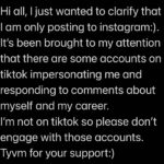 Julia Butters Instagram - I’m not on TikTok