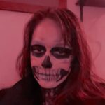 Julia Butters Instagram - Skeleton makeup, pasta and Tina Turner💪