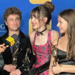 Julia Butters Instagram - FREAKING OUT!!! Thank you so so much to the Palm Springs international film festival! It was SUCH an honor to receive a Vanguard Award!! Was able to spend the evening with my lovely on screen sister Keeley Karsten and even reunited with Austin Butler for the first time since Once Upon A Time In Hollywood! Such an incredible night THANK YOU!!! #psiff @amblin @universalpictures @thefabelmans @psfilmfest