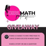 Julia Farhana Marin Instagram - Ahhhhhhhh Over the moon for our next project! Its finally releasing very very very soon and guys! @girlmathpodcastmy will be doing DAILY giveaways! Starting 5th May 2024 - 12th May 2024 every single day ada giveaway. SIMPLE JE! All you have to do is follow the steps posted on @girlmathpodcastmy STORIES every day. The best story/questions shared WINS! Tag your besties because the more you share the higher your chance to win a pass to @carvestudiomy (my current favorite pilates/reformer/cardio reformer studio) Winners will be announced live on our podcast; Starting 7th June 2024 Every Friday at 8pm! Every day, Starting 5th May 2024 at 10AM @girlmathpodcastmy akan release the question so make sure you check their IG & POST every day ok! Good luck 😘