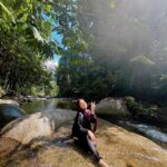 Julia Farhana Marin Instagram - . Feels like home, every time. Nothing like soaking in the sun and forest bathing before going back to work 🪷 Amazing conversations from morning to evening with these 2 intellectuals @tehminakaoosji @charissachong cant wait for our next adventure!