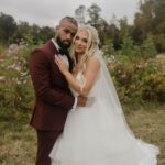 Julia Hart Instagram – Mr & Mrs Johnson🤍💍 #fridaythe13th 

📸: @bohemewinterphotography