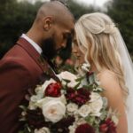 Julia Hart Instagram – Mr & Mrs Johnson🤍💍 #fridaythe13th 

📸: @bohemewinterphotography