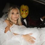 Julia Hart Instagram – Mr & Mrs Johnson🤍💍 #fridaythe13th 

📸: @bohemewinterphotography