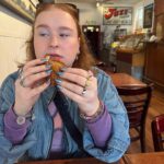 Julia Lester Instagram - 🥐🩷😵