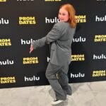 Julia Lester Instagram – #PromDatesHulu is all yours at midnight🪩🌈 I am so proud of this movie and its wonderful people. Thank you @collider and @hulu for the sweetest night of love and celebration💐
h/mu by @thesophiaporter