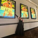 Julia Lester Instagram - my brilliant angel girl resurrected the romcom and turned it into the most anticipated theatrical release this holiday season. @anyonebutyoumovie out dec. 22nd 💋 hair by @lindsayblockstyle makeup by @makeupbysteven