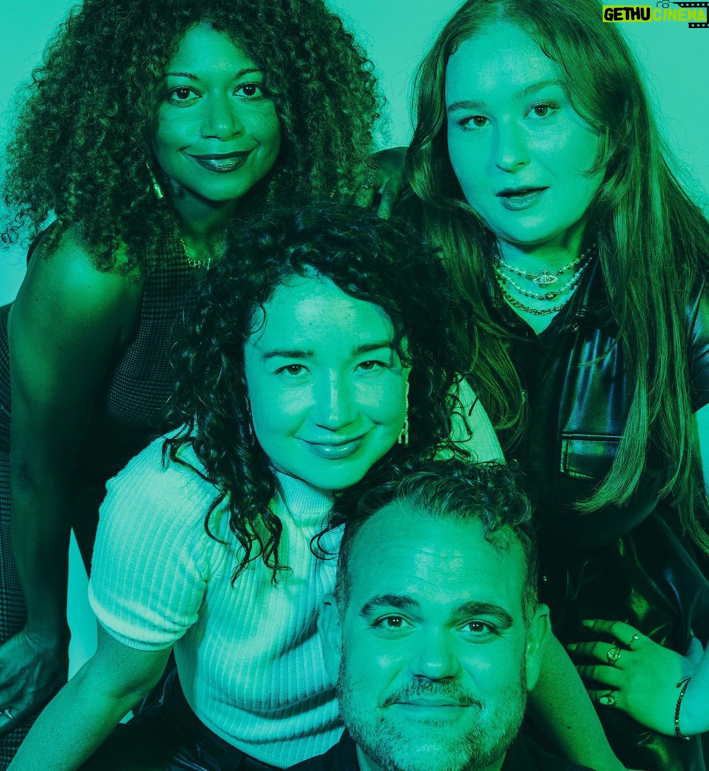Julia Lester Instagram - @theatre.ly Fall 2023 Preview ft. Yetta, Ruthie, Blanche, and Teddy from I Can Get It For You Wholesale @classicstage 💚❤️💜💙 shot by @michaelah.jpg styled by @jakesokoloff asst. @ashleydaistephens makeup by @morganmabrymakeup
