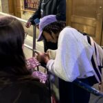 Julia Lester Instagram – superstar💫 happy opening night u world changer 💜💛🤍