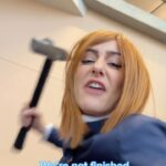 Julia Maggio Instagram - POV: you make eye contact with Nobara Itadori: @wholewheatpeet Nobara: @wholewheatpeet #jjk #jujutsukaisen #itadoriyuuji #呪術廻戦 #nobarakugisaki #anime #manga #cosplay