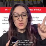 Julia Maggio Instagram - Don’t take any NEW brand deals from struck companies, all other deals are fine! #sagaftra #sagaftrastrike #sagaftrastrong #wgastrike #wga #anime #manga #jujutsukaisen