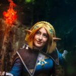 Julia Maggio Instagram - Legend of Zelda x @juliastunts x @roxannecarol The first video game I ever beat was Ocarina of Time, I didn’t realize that would start a lifetime of playing games! #legendofzelda #tearsofthekingdom #loz #totk #nintendo #videogames #gaming #cosplay #zelda #zeldabreathofthewild #zeldacosplay