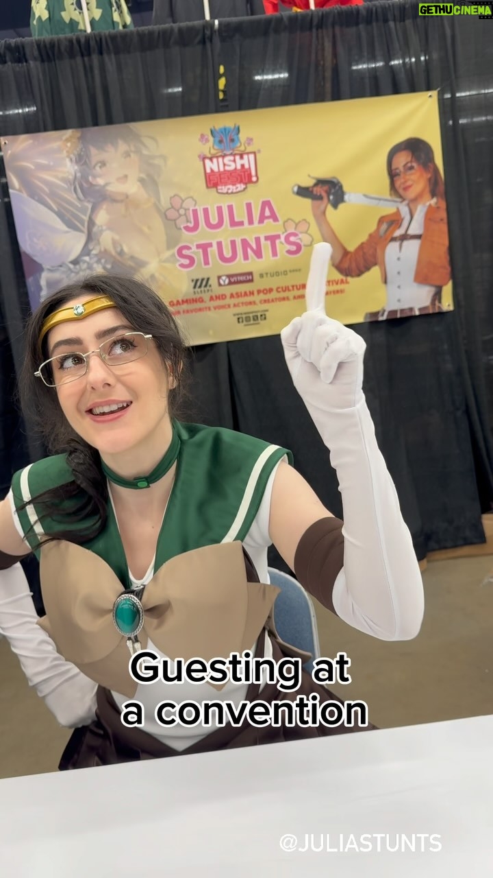 Julia Maggio Instagram - Guesting at a con ✨ @nishifest Ib: @queen_astraea #anime #manga #cosplay #aot #sailormoon #demonslayer #shingekinokyojin #wwdits