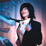 Julia Maggio Instagram – Ghost, I’ll give you all of me… so let me use all of you… 🚬 Easy Revenge. 
📸: @roxcosplays 
Himeno: @juliastunts 
👻👋🏻: @amberley.harris @kainosaurus_ @ann_mossy 
Produced: @lloydsfault 
@chainsaw_en @crunchyroll #anime #manga #cosplay #csm #chainsawman #チェンソーマン