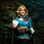 Julia Maggio Instagram - Legend of Zelda x @juliastunts x @roxannecarol The first video game I ever beat was Ocarina of Time, I didn’t realize that would start a lifetime of playing games! #legendofzelda #tearsofthekingdom #loz #totk #nintendo #videogames #gaming #cosplay #zelda #zeldabreathofthewild #zeldacosplay