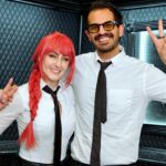 Julia Maggio Instagram - The coolest part of the job is getting to meet other people who are just as passionate about anime as you are! Had a blast collaborating! #chainsawman #anime #manga #denji #makima #bombdevil #voiceover #voiceartist