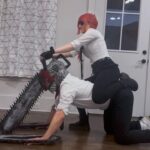 Julia Maggio Instagram – I can get 70 miles a gallon on this hog 
📸: @lloydsfault 
Chainsawman: @wholewheatpeet 
Makima: @juliastunts 
#chainsawman #makima #anime #manga #denji #motorcycle #チェンソーマン