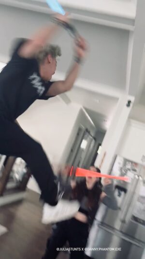 Julia Maggio Instagram - When you and you’re bestie are both neurodivergent 
#starwars #adhd #neurodivergent #popculture #lightsaber #harrypotter