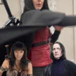 Julia Maggio Instagram - If you combine Xena Warrior Princess & Snape, you get Clive from Final Fantasy. I don’t make the rules. #gaming #videogames #finalfantasy #ff16 #clive #xenawarriorprincess #snape #severussnape #harrypotter #cosplay #kenshiyonezu