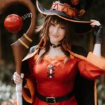 Julia Maggio Instagram - Happy Birthday Megumin!💥🧨🤯🎇 📸: @daveyangphoto Cosplay: @ann_mossy & @lloydsfault & myself! #konosuba #megumin #meguminkonosuba #cosplay #anime #manga #この素晴らしい世界に祝福を #めぐみん