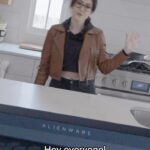 Julia Maggio Instagram - From the film set to the gaming world, the @alienware m18 Gaming Laptop keeps up with my versatile life! Lights, Camera, Gaming Action! @intelgaming 🎬🎮 #AlienwarePartner #IntelCoreProcessor #gaming #streamer