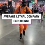 Julia Maggio Instagram - Lethal Company Hero but it’s Live Action 🤣 🎬 Via @WholeWheatPete & @JuliaStunts