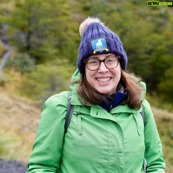 Julia Quinn Instagram - 10 mile hike in Patagonia. So beautiful, but I was not quite up to the task—took me two full days to (mostly) recover! I was STAGGERING at the end. My legs still hurt…