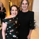 Julia Quinn Instagram – Six women of #Bridgerton! And yeah, I might have left the after party with that sign…

#iregretnothing