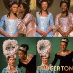 Julia Quinn Instagram - #Bridgerton is about romantic love, but it’s also about friendship. We all know #Peneloise, but what about #Charbury???? A million thanks to @bridgertonseriess for putting together this collage! @shondaland @bridgertonnetflix @adjoa.andoh @arsemathomas @india_amarteifio @goldarosheuvel