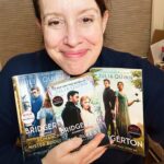Julia Quinn Instagram - Girl with THREE #Bridgerton books/seasons.