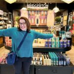Julia Quinn Instagram - Made it out to @bathandbodyworks to see (and smell) the #Bridgerton collection in person! I can’t decide between Queen Charlotte’s Tea and Wisteria Garden. Or maybe Diamond of the Season…. What about you?