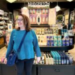 Julia Quinn Instagram - Made it out to @bathandbodyworks to see (and smell) the #Bridgerton collection in person! I can’t decide between Queen Charlotte’s Tea and Wisteria Garden. Or maybe Diamond of the Season…. What about you?