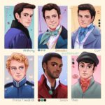 Julia Quinn Instagram - I love looking at #bridgertonfanart and it was such a treat to meet one of the best in Buenos Aires. @luztapiaart is so talented, and SUCH a nice person! Here are a few of my favorites…