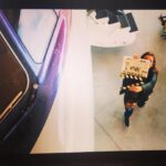 Julia Stiles Instagram - Throwin’ up signs like, “would you like bread with that?” @francomasini Rupert Graves @rivieratvshow