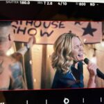 Julia Stiles Instagram - Where my Karaoke/Lip Sync/Pop Star dreams came true! #AutoTuneForEva 😘 The Lake Season 2 out now! @laurenholly @terrykelichen @primevideo @primevideoca @teganandsara 💛