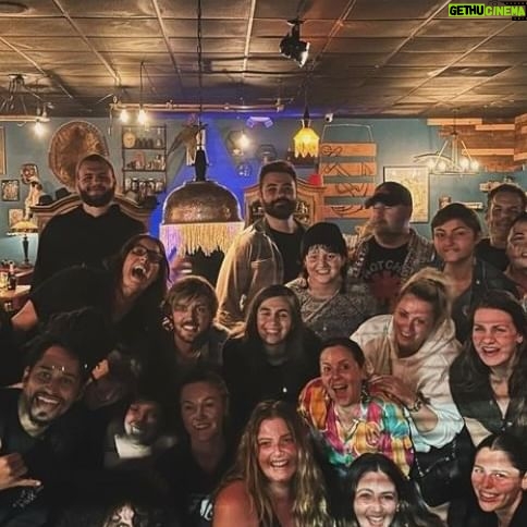 Julia Stiles Instagram - A million thanks to the amazing cast and crew of Wish You Were Here. I felt so supported and respected. Thank you for making this story come to life with me. Miss you all already 💛