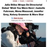Julia Stiles Instagram – “I’ve been waiting for this wave my whole life!”