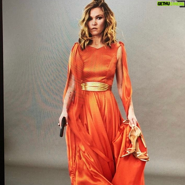 Julia Stiles - 22.2K Likes - Thank You @gilesdeacon_ and @rebeccahale_costume and @jennhartyhairmakeup for making me feel like an elegant badass. Gun in one hand, heels in the other. š Season 3 of Riviera drops @skyatlanticuk October 15th! Catch the first 2 on Amazon and @sundancenow