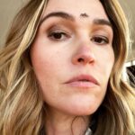 Julia Stiles Instagram - The kids redid my makeup. #lewk