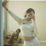 Julia Wu Instagram - 穿上PUMA FANBASE 跟我一起去台北跨年喔 會看到你們嗎？ 🩵🦙🤍 #PUMA #PUMAFANBASE #MAYZE #妹子鞋