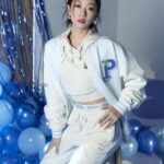 Julia Wu Instagram - 穿上PUMA FANBASE 跟我一起去台北跨年喔 會看到你們嗎？ 🩵🦙🤍 #PUMA #PUMAFANBASE #MAYZE #妹子鞋