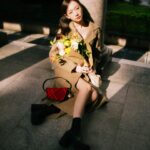 Julia Wu Instagram - Already in my holiday spirit with @burberry #burberry ♥️