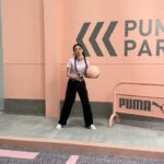Julia Wu Instagram - 你們的小白鞋 在我腳上👟 Tryna shoot hoops into ur heart but the nails say no 💘💅🏼 #PUMA #CAPRO