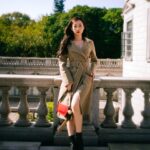 Julia Wu Instagram - Already in my holiday spirit with @burberry #burberry ♥️