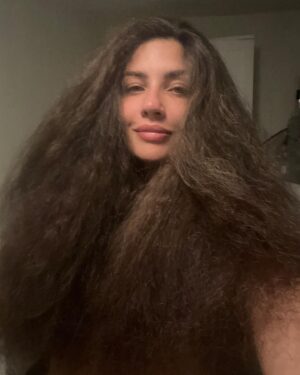 Juliana Harkavy Instagram - Felt cute, brushed out my hair, turned into Hagrid.