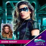 Juliana Harkavy Instagram – Surprise! I’ll be appearing this Friday, Saturday, and Sunday at @galaxyconrichmond! 💥 Can’t wait to see y’all! 🖤 #galaxycon #arrowverse #blackcanarydinahdrake #thewalkingdead