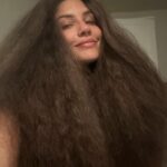 Juliana Harkavy Instagram – Felt cute, brushed out my hair, turned into Hagrid.