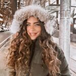 Juliana Harkavy Instagram – Emerald City, cold but pretty 💚❄️