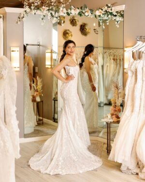 Juliana Harkavy Instagram - I had such a blast doing this photo shoot for @lilibridals 

👰🏽‍♀️💐💍 

Lili Bridals is near and dear to my heart, as it's where I found my own wedding dress. 🥰 I was quite nervous going into this shoot because my body has changed so much since doing 2 years of fertility treatments. 🪺💫 But Lisa was instantly confident we'd find a dress. The first one she picked out (pictured) made me feel so beautiful, voluptuous, and comfortable in my skin. All my worries faded away as I strutted down Ventura Blvd. in my gown. 💃🏽

Lili's carries styles for people of literally every shape and size. They make you feel at home, and deeply embodied inside the goddess queen you are. ✨👑✨ If you're a bride-to-be in the Los Angeles area, this is your spot. 🤍

#weddingdress #lilibridals #weddinggown #weddinggownshopping #sayyestothedress #weddinginspiration #weddingdressinspo #martinaliana #weddinggowninspiration #weddingdressshop #weddingdressdesigner #weddingphotography #weddingplanning #bride #bridetobe #weddingmotivation #weddingphotoideas #weddingshop #bridal #bridallook #bridalfashion #bridaljewelry #bridalcollection #bridalshoot #bridalstore #bridalcouture #weddingcouture #weddingstyle #weddingseason #losangeleswedding